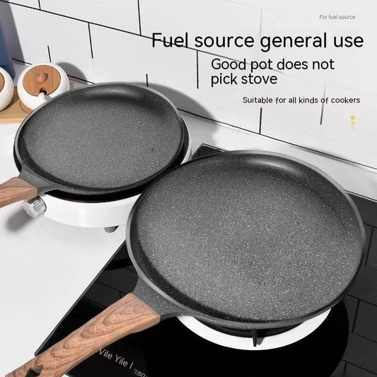 Medical Stone Coated Frying Pan Household Non-stick Pan - Mubimart