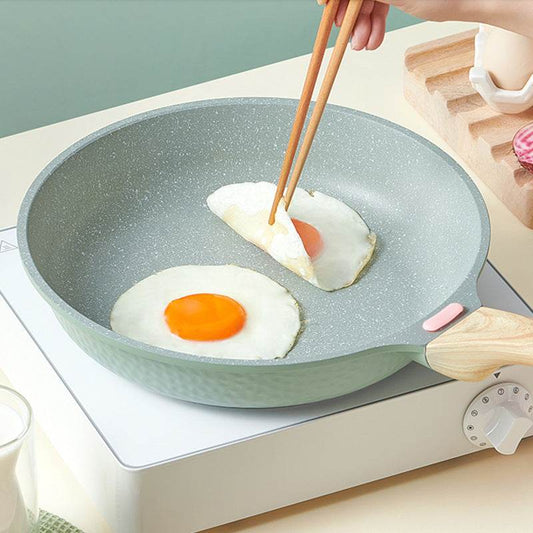 Medical Stone Flat Non-stick Pan Household Induction Cooker Universal - Mubimart