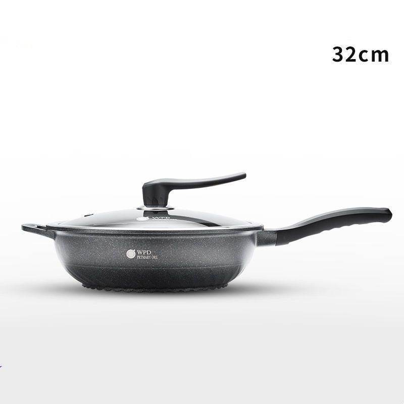 Medical Stone Non-stick Pan Uncoated Household - Mubimart