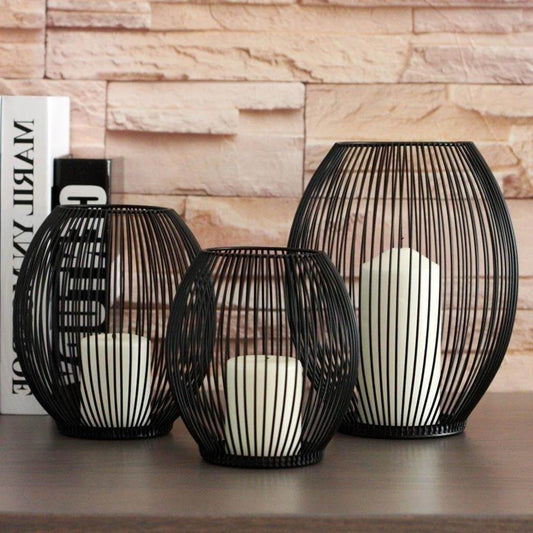 Mediterranean wrought iron bird cage - Mubimart