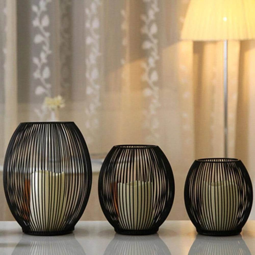Mediterranean wrought iron bird cage - Mubimart