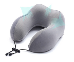 Memory Foam Travel Pillow Kit - Mubimart -  