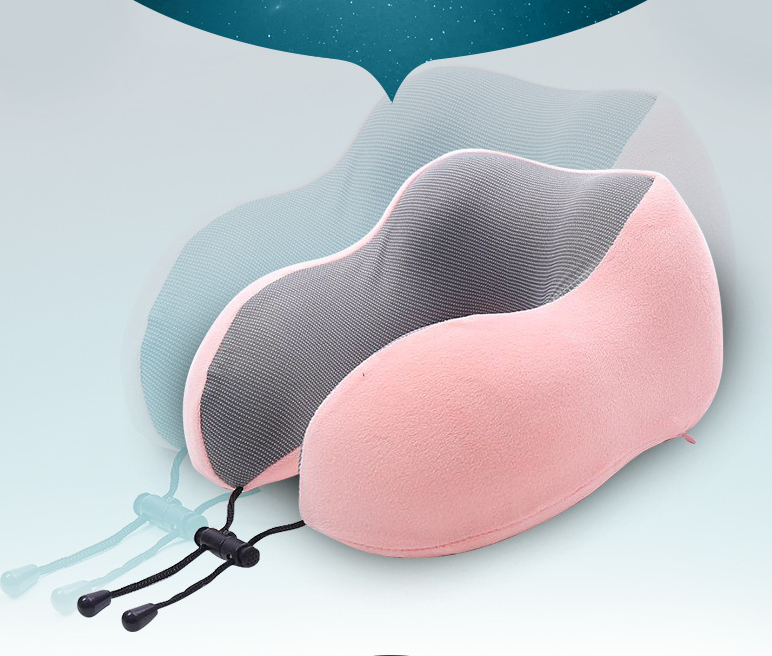 Memory Foam Travel Pillow Kit - Mubimart -  