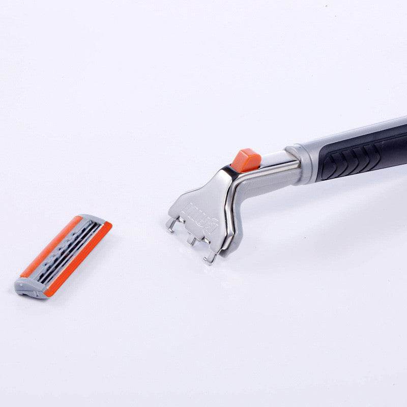 Men Manual Razor 3 Layer Blade Black - Mubimart
