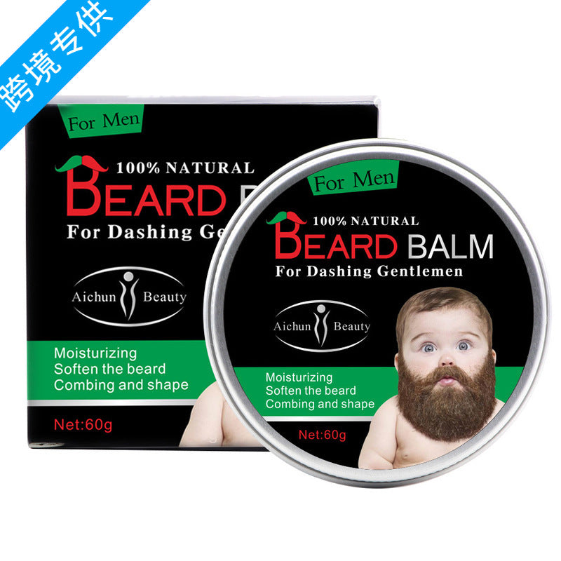 Men's Beard Balm Combing And Moisturizing 60g - Mubimart -  