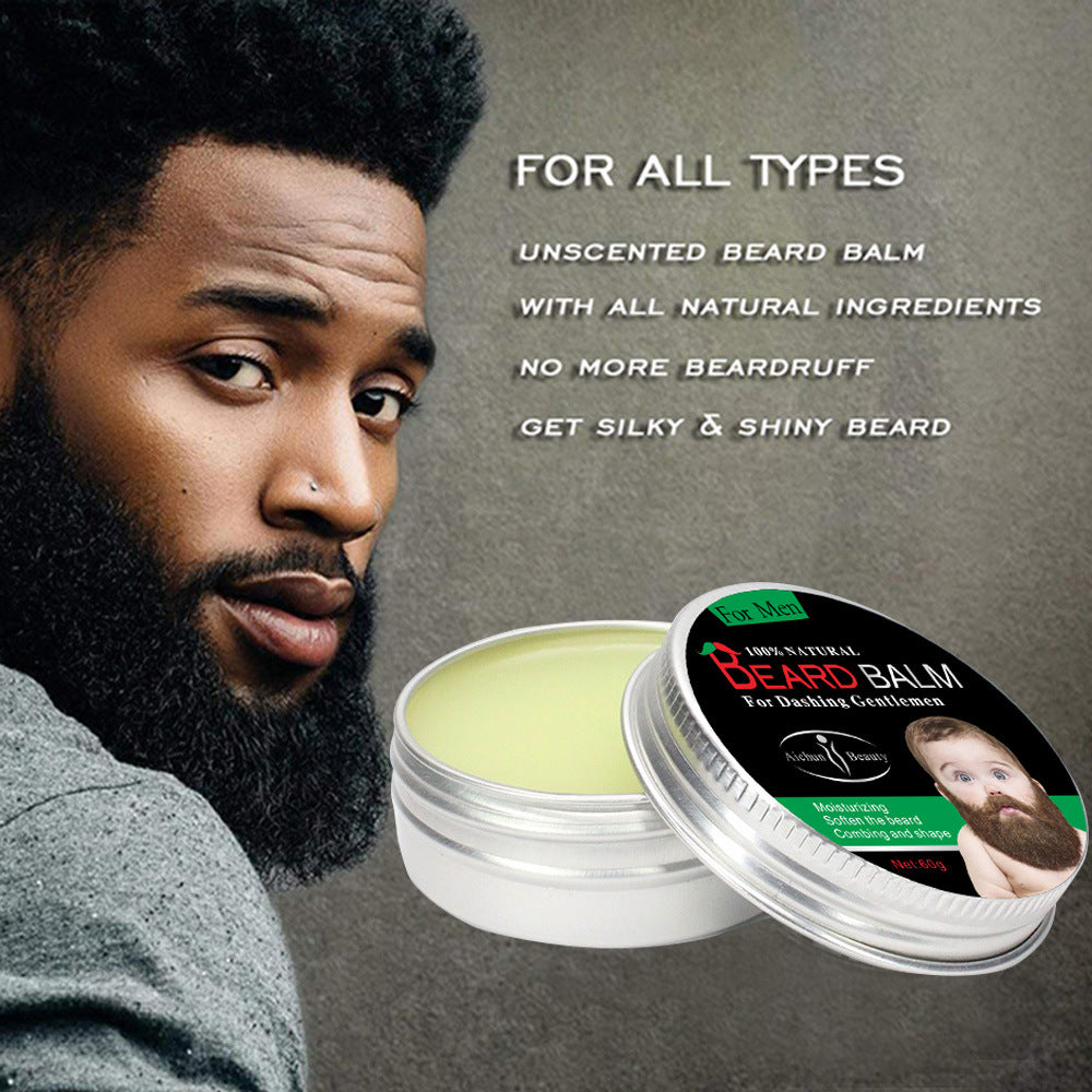 Men's Beard Balm Combing And Moisturizing 60g - Mubimart -  