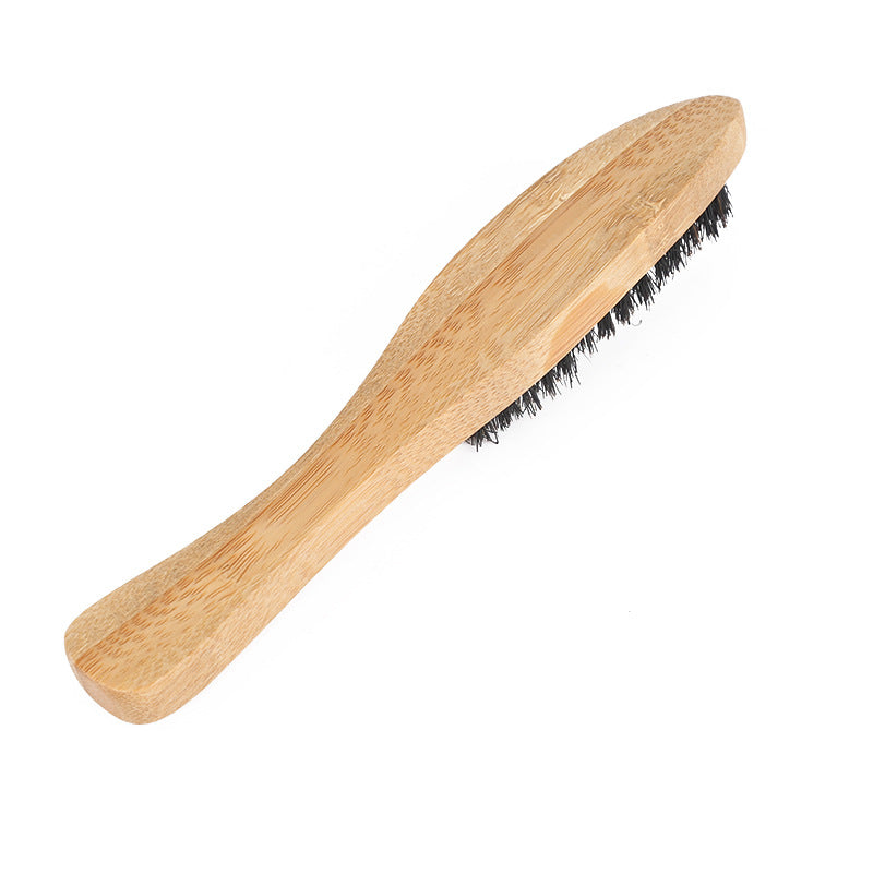 Men's Long Handle Portable Beard Brush - Mubimart -  