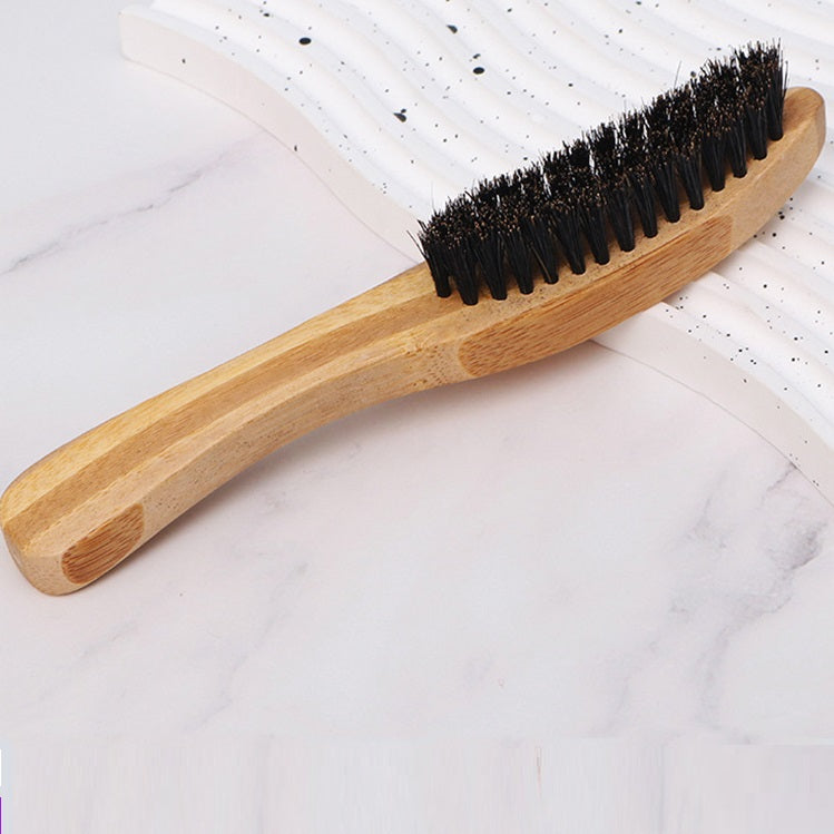 Men's Long Handle Portable Beard Brush - Mubimart -  