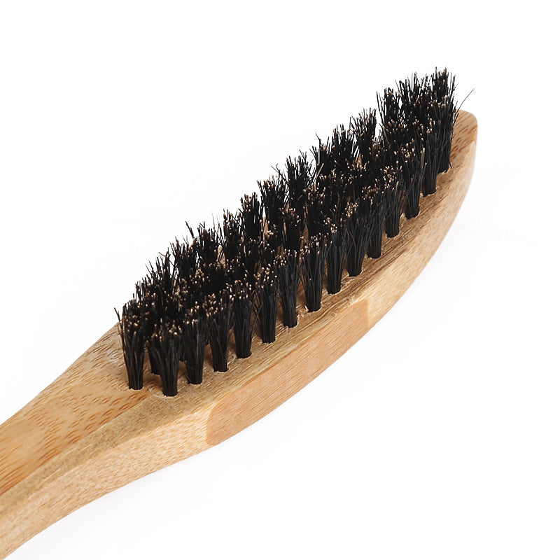 Men's Long Handle Portable Beard Brush - Mubimart -  