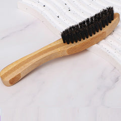 Men's Long Handle Portable Beard Brush - Mubimart - Beard Brush 