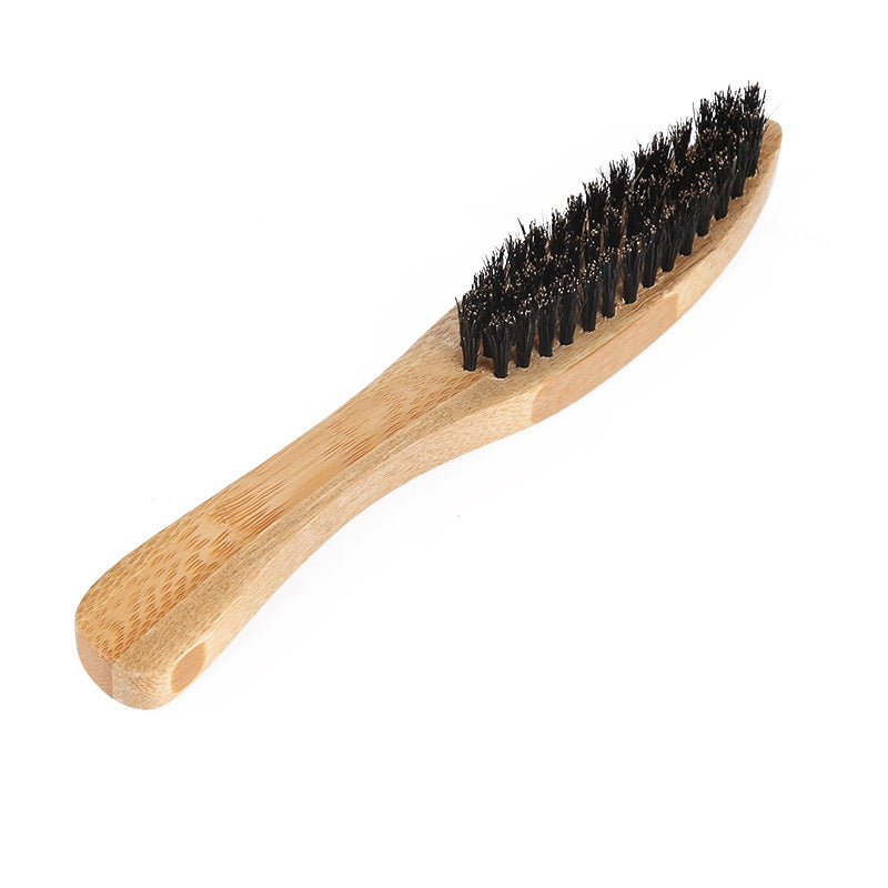 Men's Long Handle Portable Beard Brush - Mubimart -  