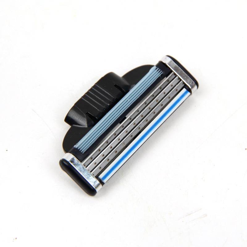 Men's Manual Three Wind Speed 3 Razor Blade Shaver - Mubimart