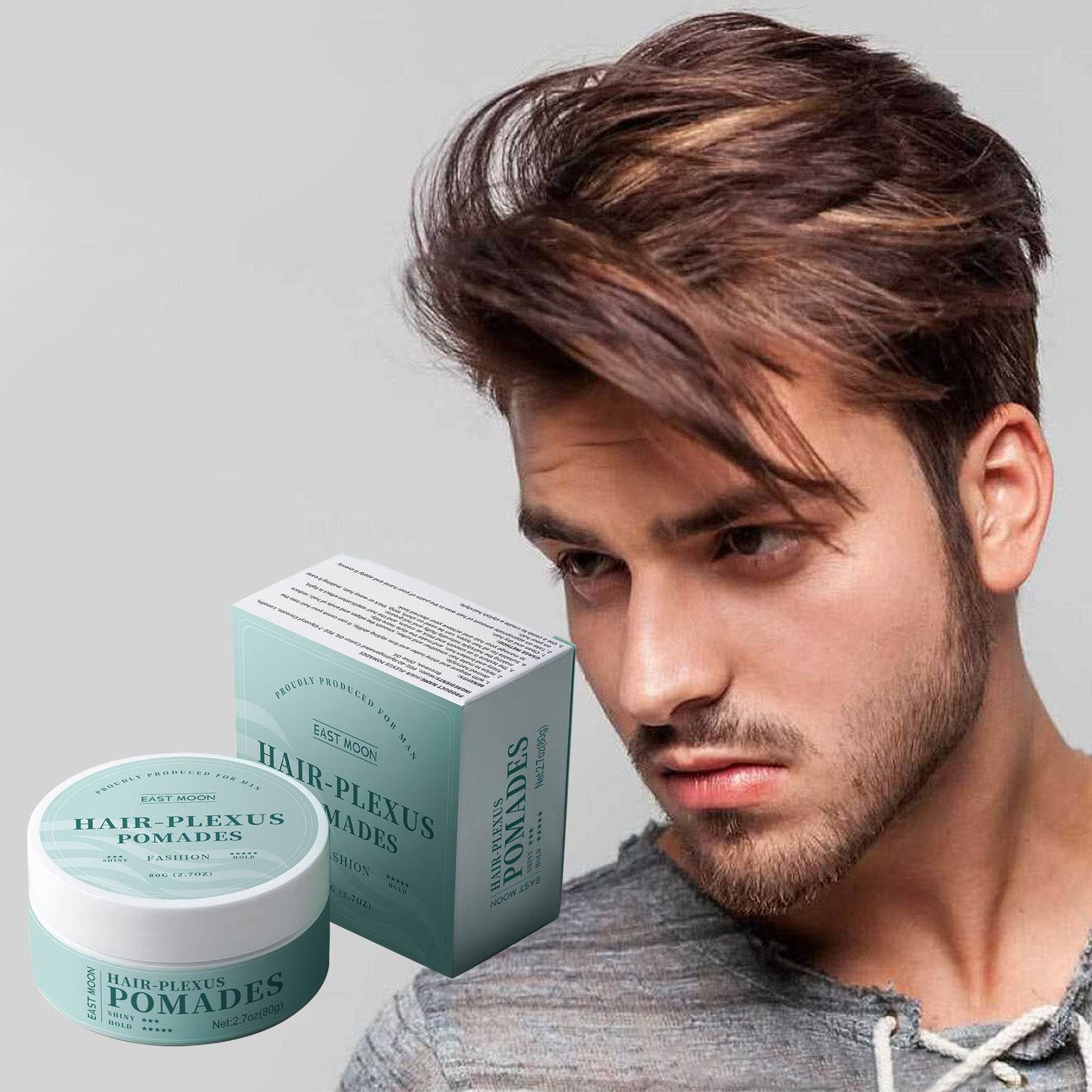 Men's Pomade Anti-frizz Hair Care Moisturizing Gloss - Mubimart