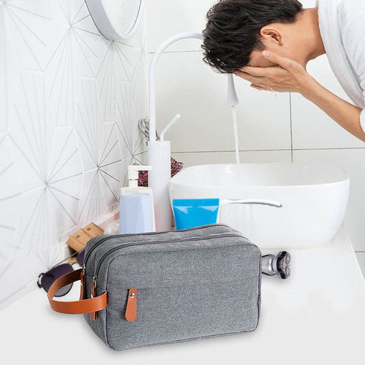 Men's Toiletry Bag Travel Skincare Storage - Mubimart