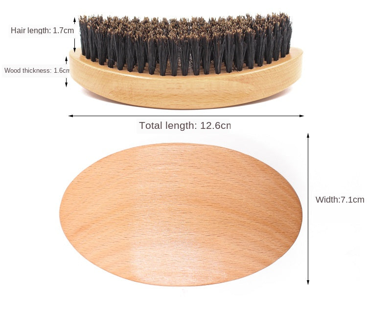 Men's beard brush - Mubimart -  