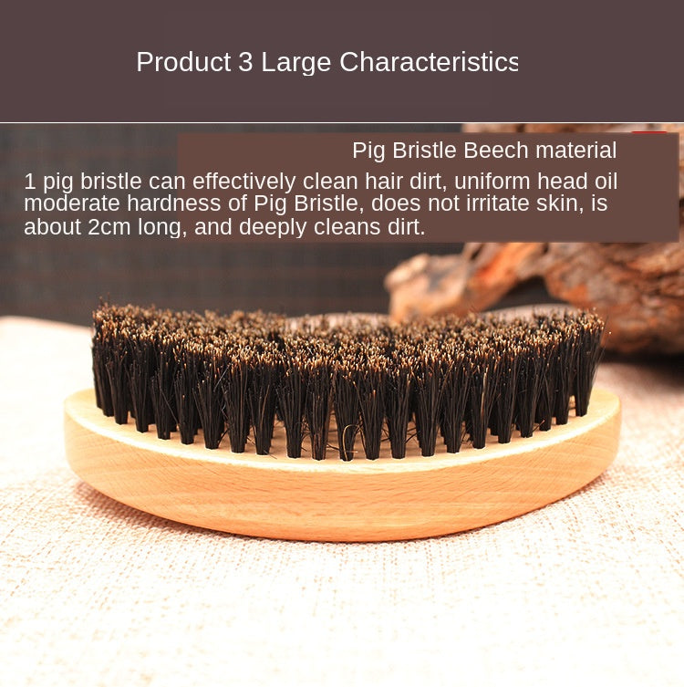 Men's beard brush - Mubimart -  