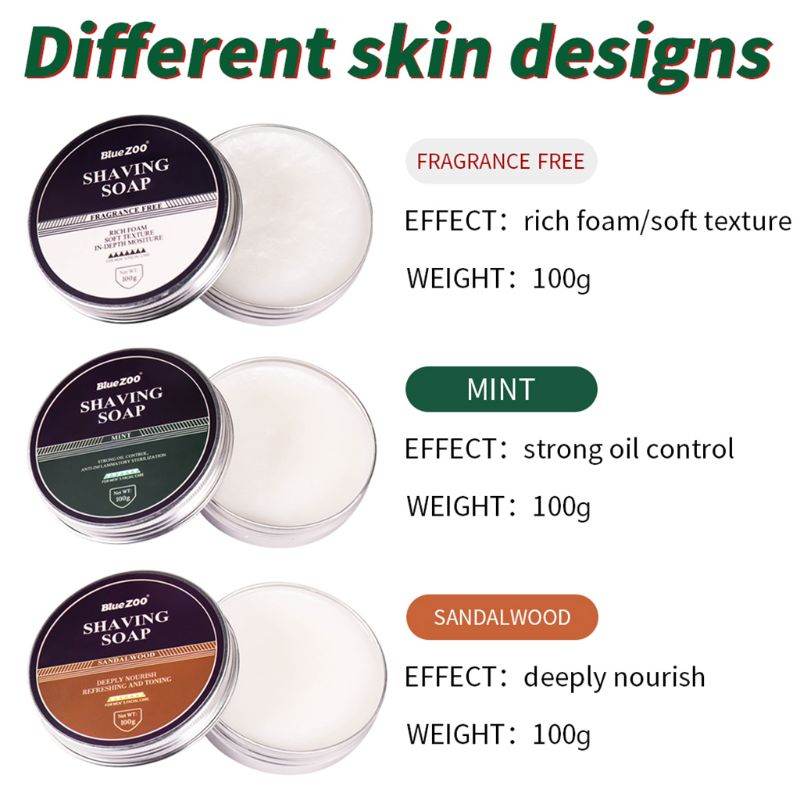 Men's facial care shave beard shaving cream - Mubimart