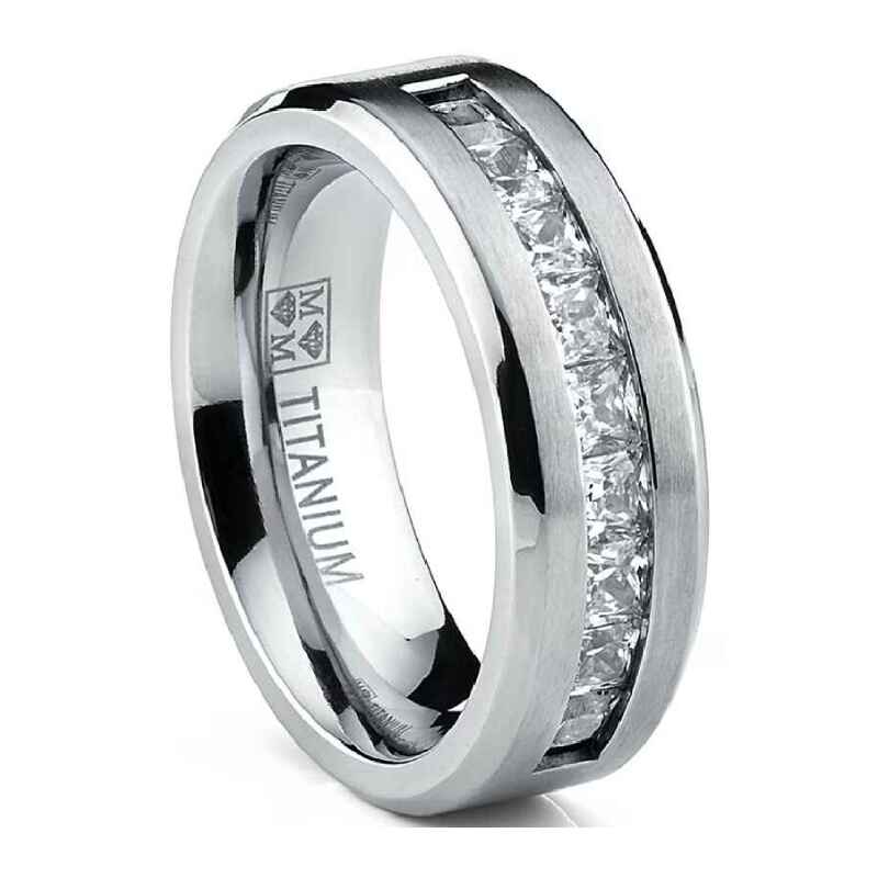 Men Titanium Ring