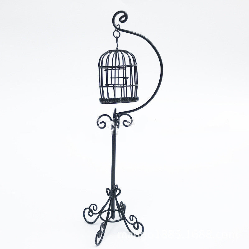 Metal Bird Cage With Bracket New - Mubimart -  