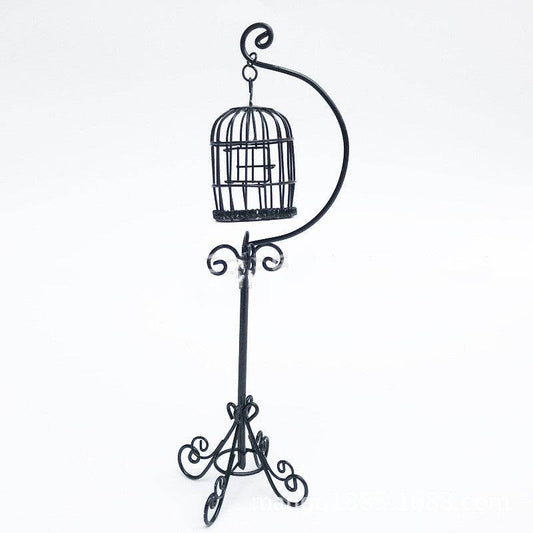 Metal Bird Cage With Bracket New - Mubimart
