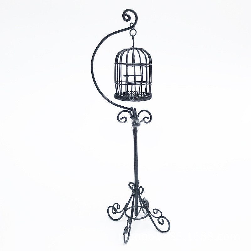 Metal Bird Cage With Bracket New - Mubimart -  