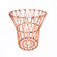 Metal Fruit Tray Storage Basket Foldable Variety Drainage Basket - Mubimart -  