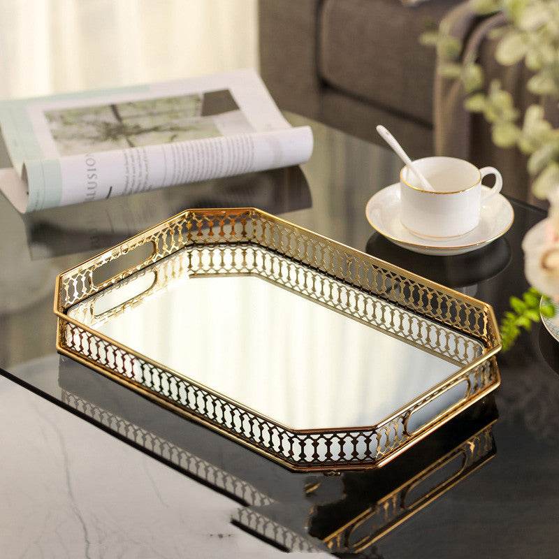 Metal Glass Candy Jar Storage Jar Storage Jar Decoration - Mubimart