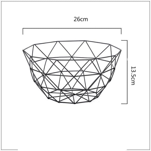 Metal fruit basket - Mubimart