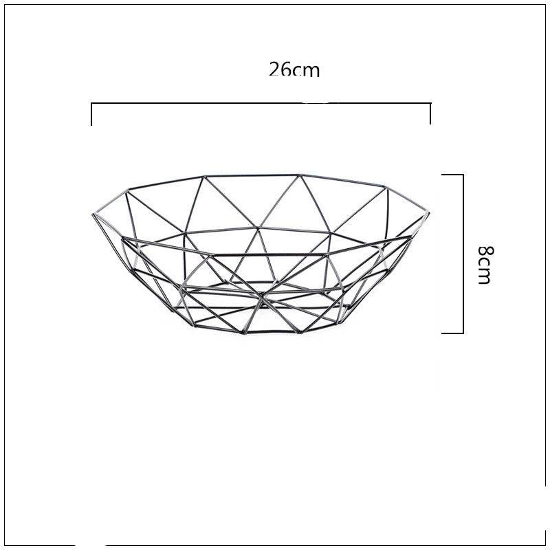 Metal fruit basket - Mubimart