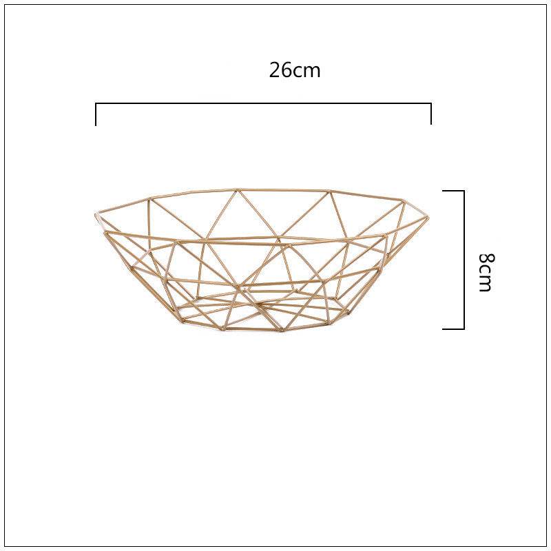 Metal fruit basket - Mubimart