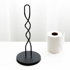 Metal wrought iron desktop paper towel holder - Mubimart - Hand Towel Holder 