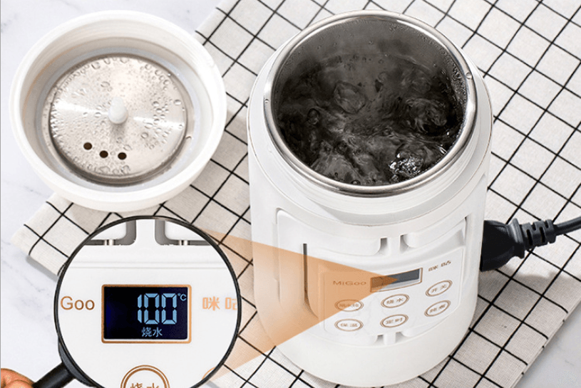 Mi Mi travel electric kettle portable kettle mini folding small capacity small power electric kettle wholesale - Mubimart