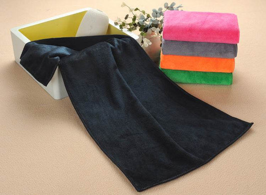 Microfiber Barber Shop Special Dry Hair Towel For Beauty Salon - Mubimart