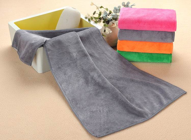 Microfiber Barber Shop Special Dry Hair Towel For Beauty Salon - Mubimart