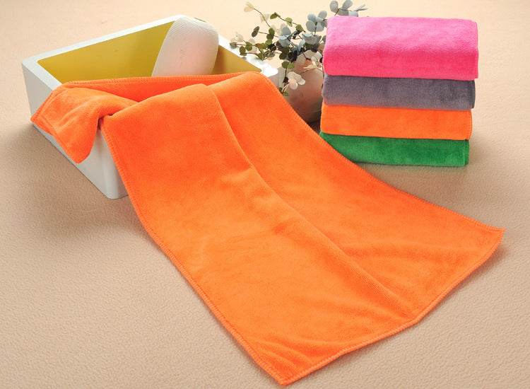 Microfiber Barber Shop Special Dry Hair Towel For Beauty Salon - Mubimart