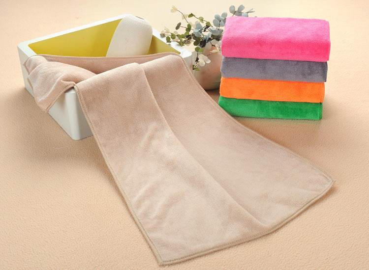 Microfiber Barber Shop Special Dry Hair Towel For Beauty Salon - Mubimart