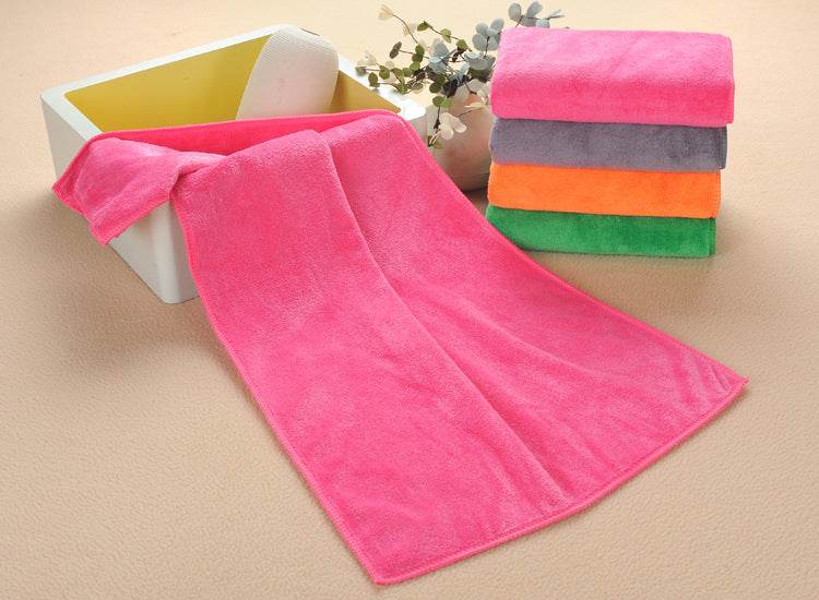 Microfiber Barber Shop Special Dry Hair Towel For Beauty Salon - Mubimart