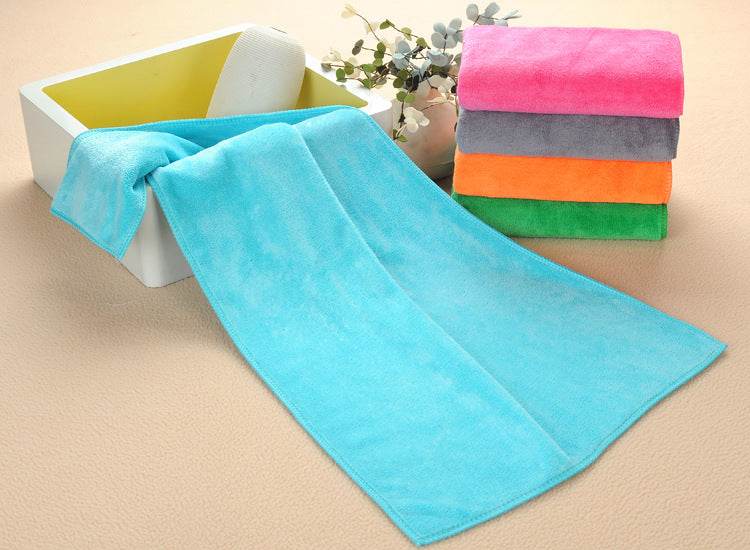 Microfiber Barber Shop Special Dry Hair Towel For Beauty Salon - Mubimart