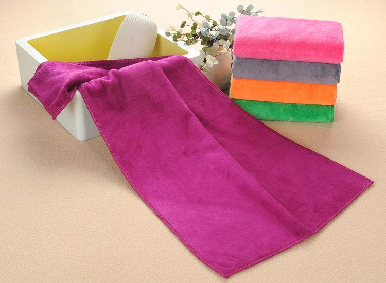 Microfiber Barber Shop Special Dry Hair Towel For Beauty Salon - Mubimart
