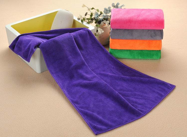 Microfiber Barber Shop Special Dry Hair Towel For Beauty Salon - Mubimart