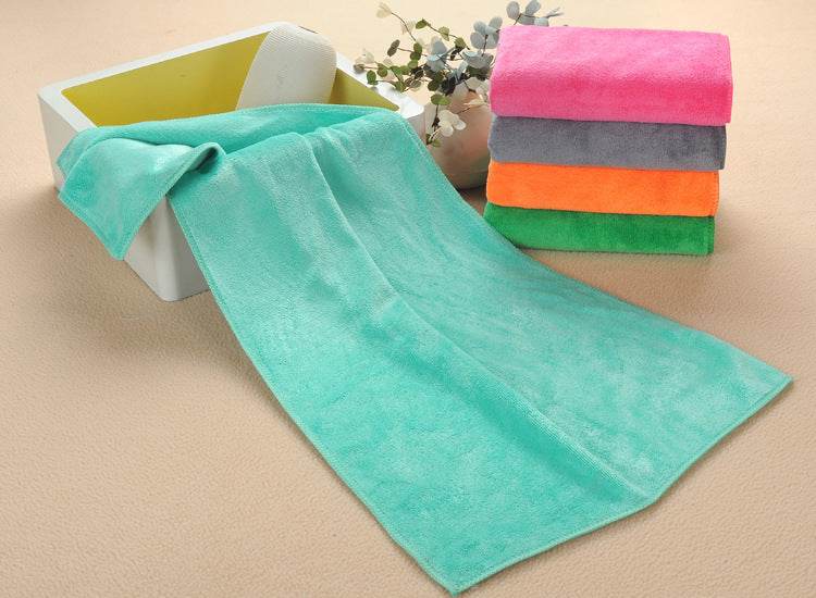 Microfiber Barber Shop Special Dry Hair Towel For Beauty Salon - Mubimart