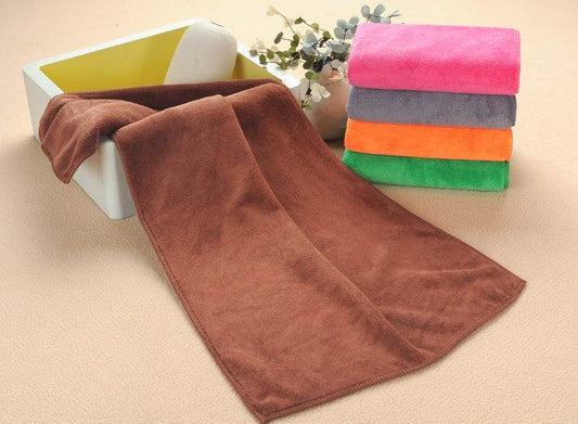 Microfiber Barber Shop Special Dry Hair Towel For Beauty Salon - Mubimart