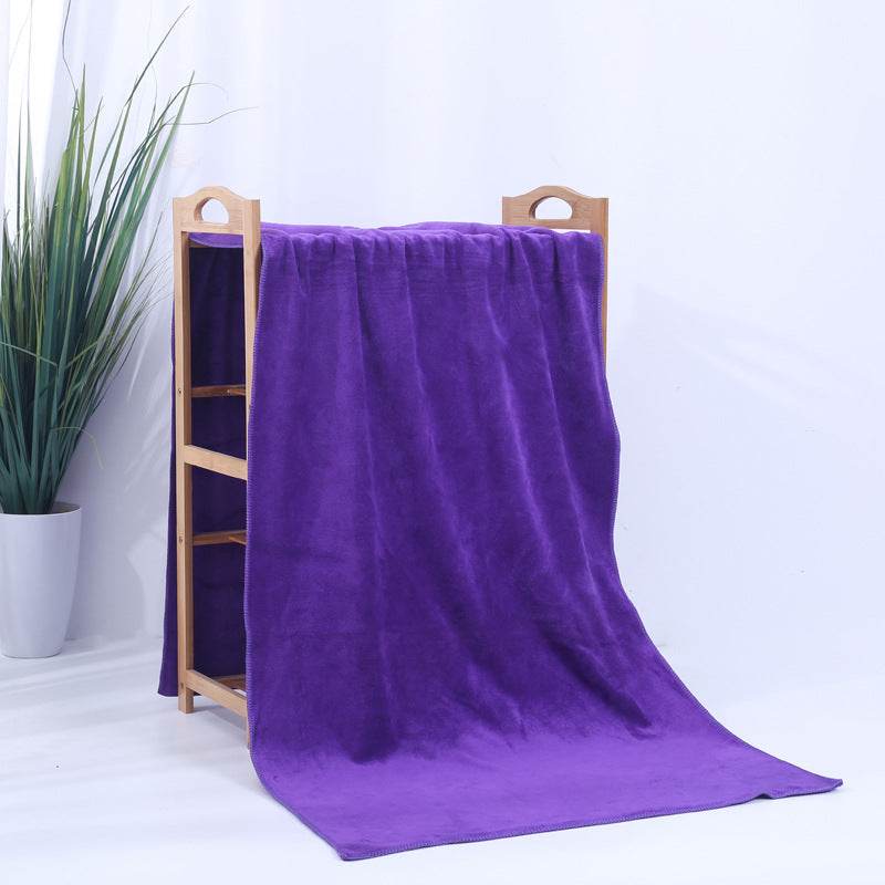 Microfiber Thickened Car Wash Cleaning Towel Beauty Salon Bath Towels - Mubimart