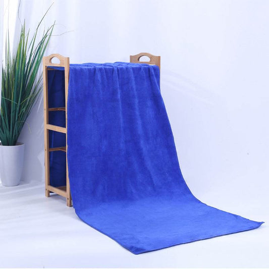 Microfiber Thickened Car Wash Cleaning Towel Beauty Salon Bath Towels - Mubimart