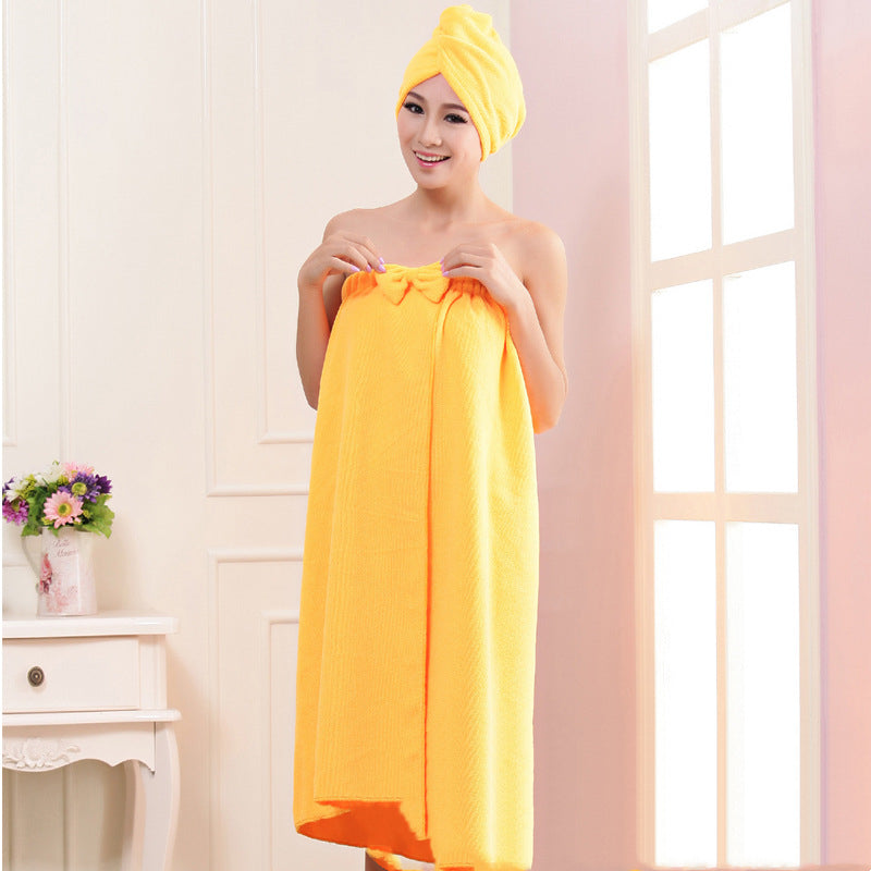 Microfiber Tube Top Bow To Wear Bath Towels - Mubimart -  