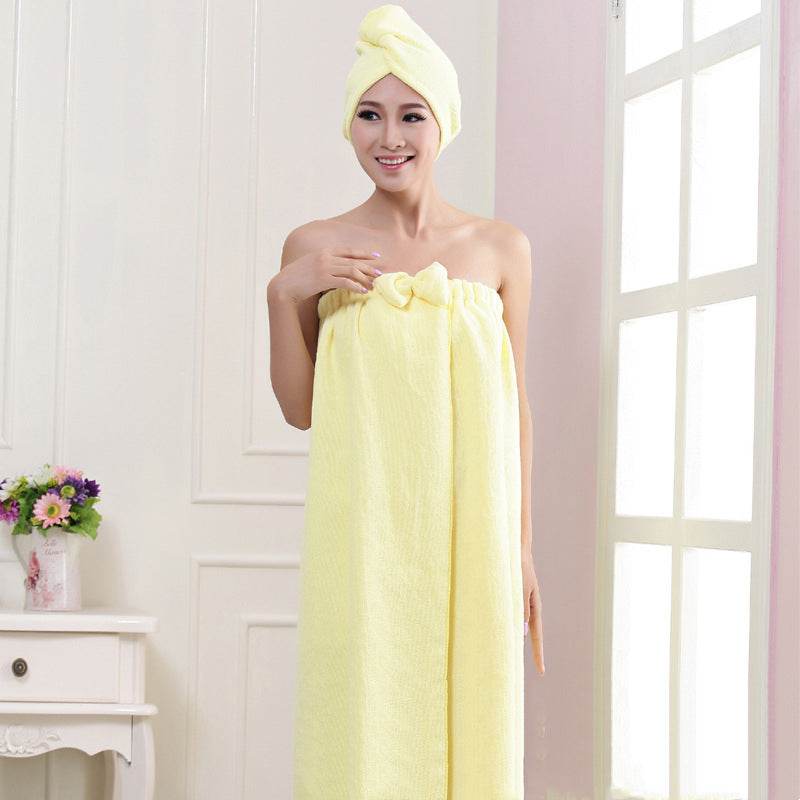 Microfiber Tube Top Bow To Wear Bath Towels - Mubimart