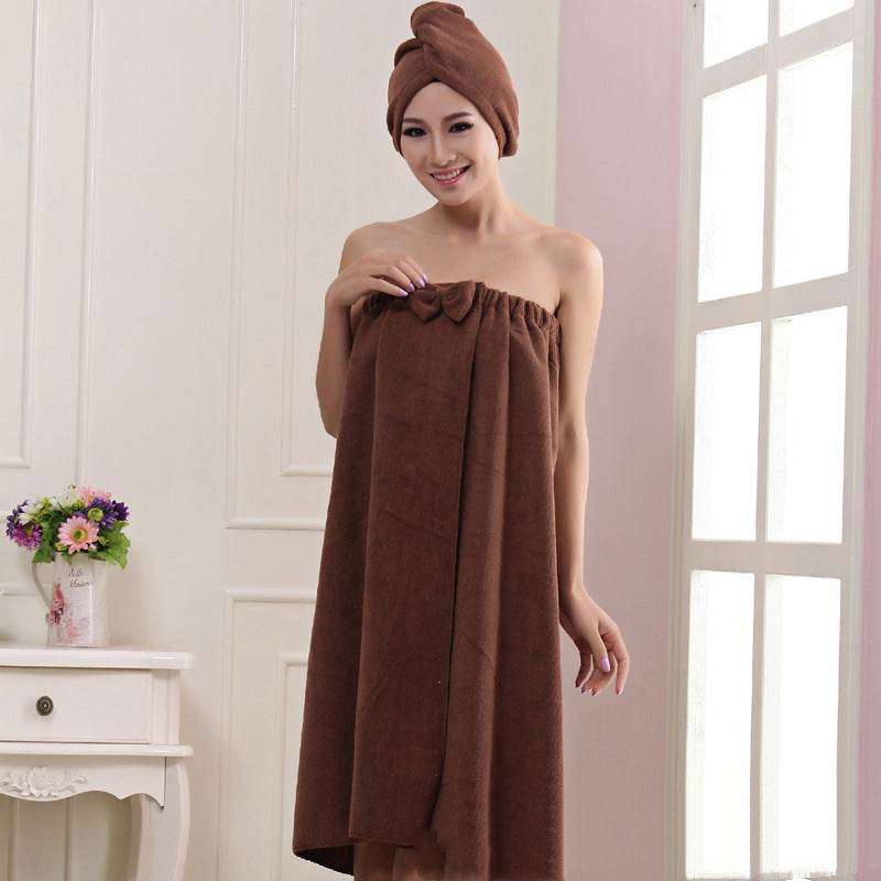 Microfiber Tube Top Bow To Wear Bath Towels - Mubimart