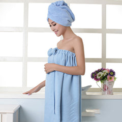 Microfiber Tube Top Bow To Wear Bath Towels - Mubimart -  