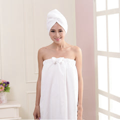 Microfiber Tube Top Bow To Wear Bath Towels - Mubimart - Bath towel 