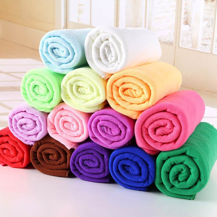 Microfiber bath towel beach towel - Mubimart